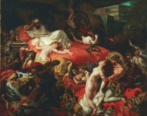 Delacroix Death of Sardanapalus 1827