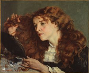 Courbet_-_Portrait of Jo 1865-6