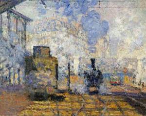 Monet Gare Saint lazare 2 1877
