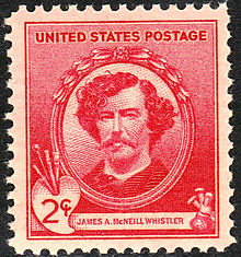 Whistler stamp 1940